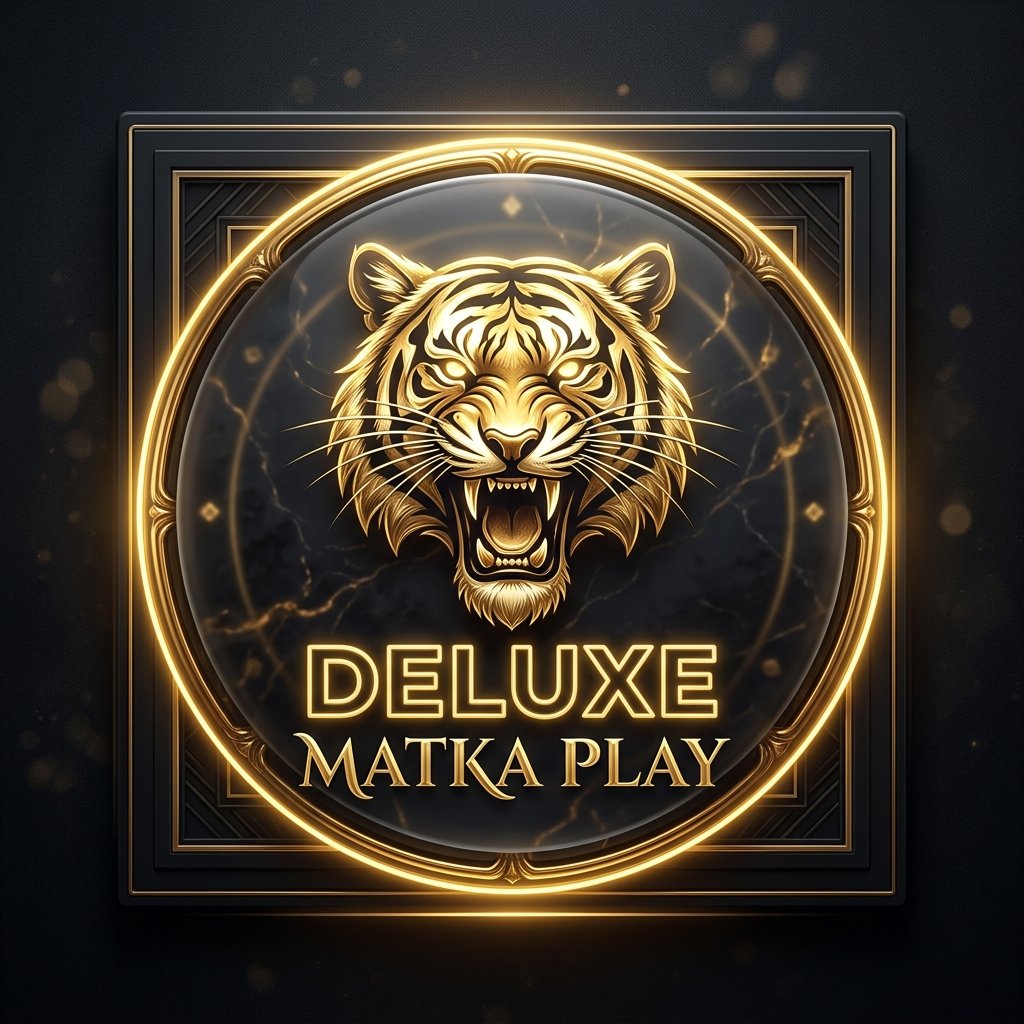 Deluxe Matka Play Tiger Emblem